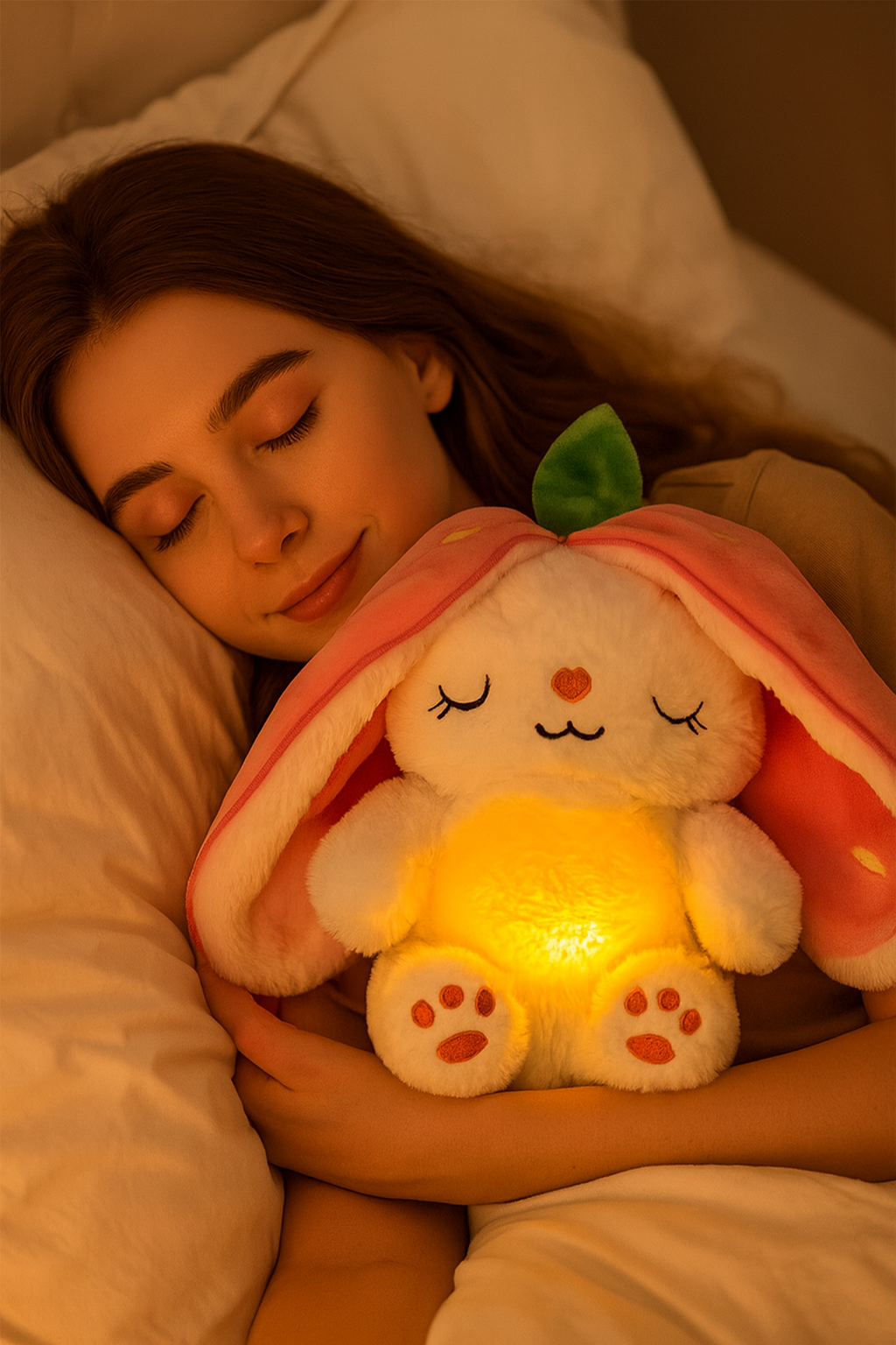 Breathing bunny plush.