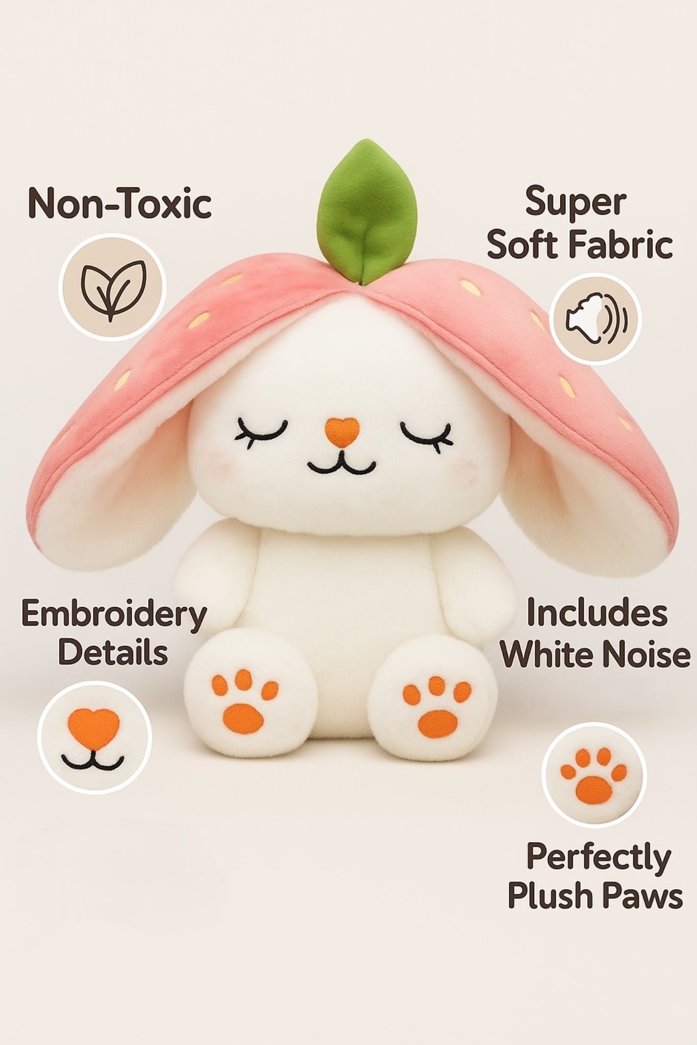 Breathing bunny plush.